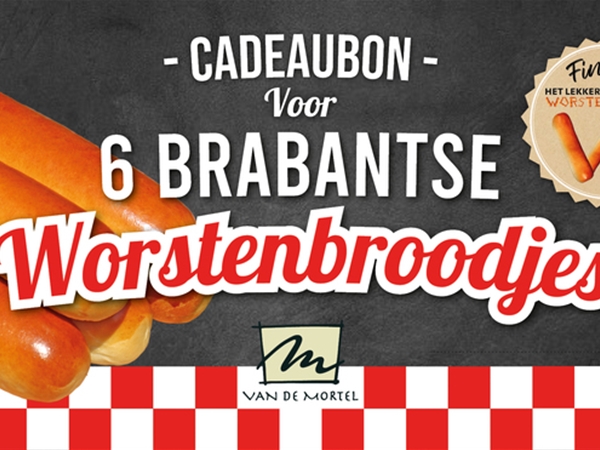 Cadeaubon WB 6 stuks